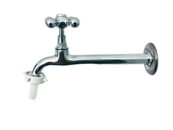 Torneira de Cozinha 1158 Reta 18cm C/Bico União C-35 Metal