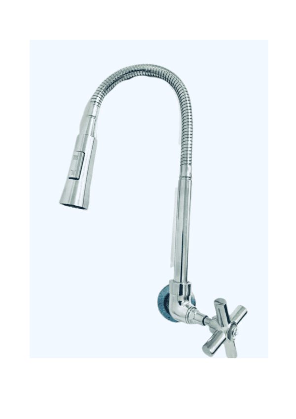 Torneira Canton Jato cruzado 1168 Parede 3/4 Flexível C-31 Metal