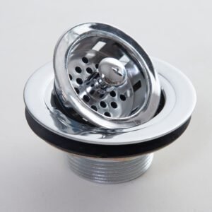 VÁLVULA DE ESCOAMENTO AMERICANA PARA COZINHA 1.1/2 X 3.1/2 METAL